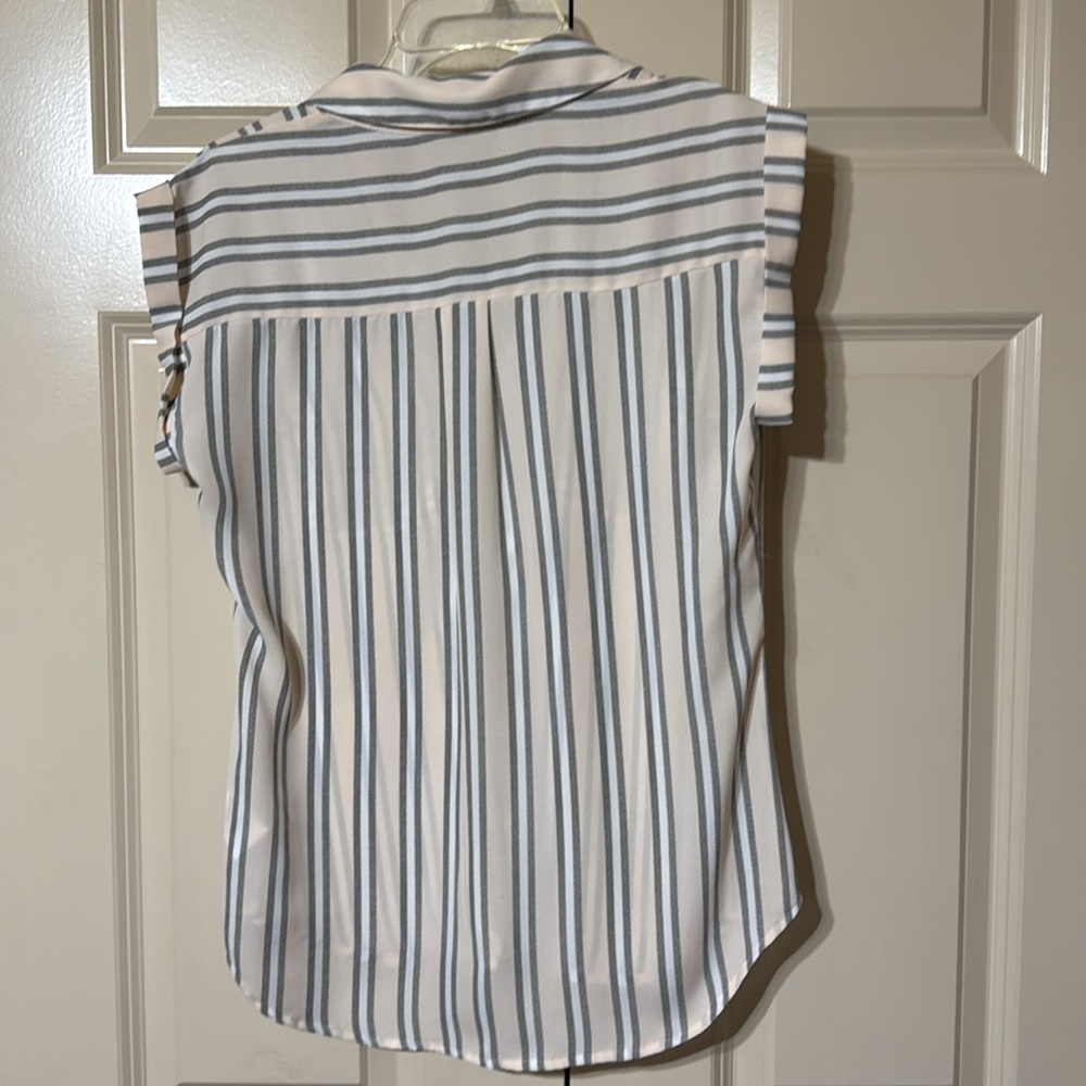 Express xs striped zipper top - Picture 3 of 8